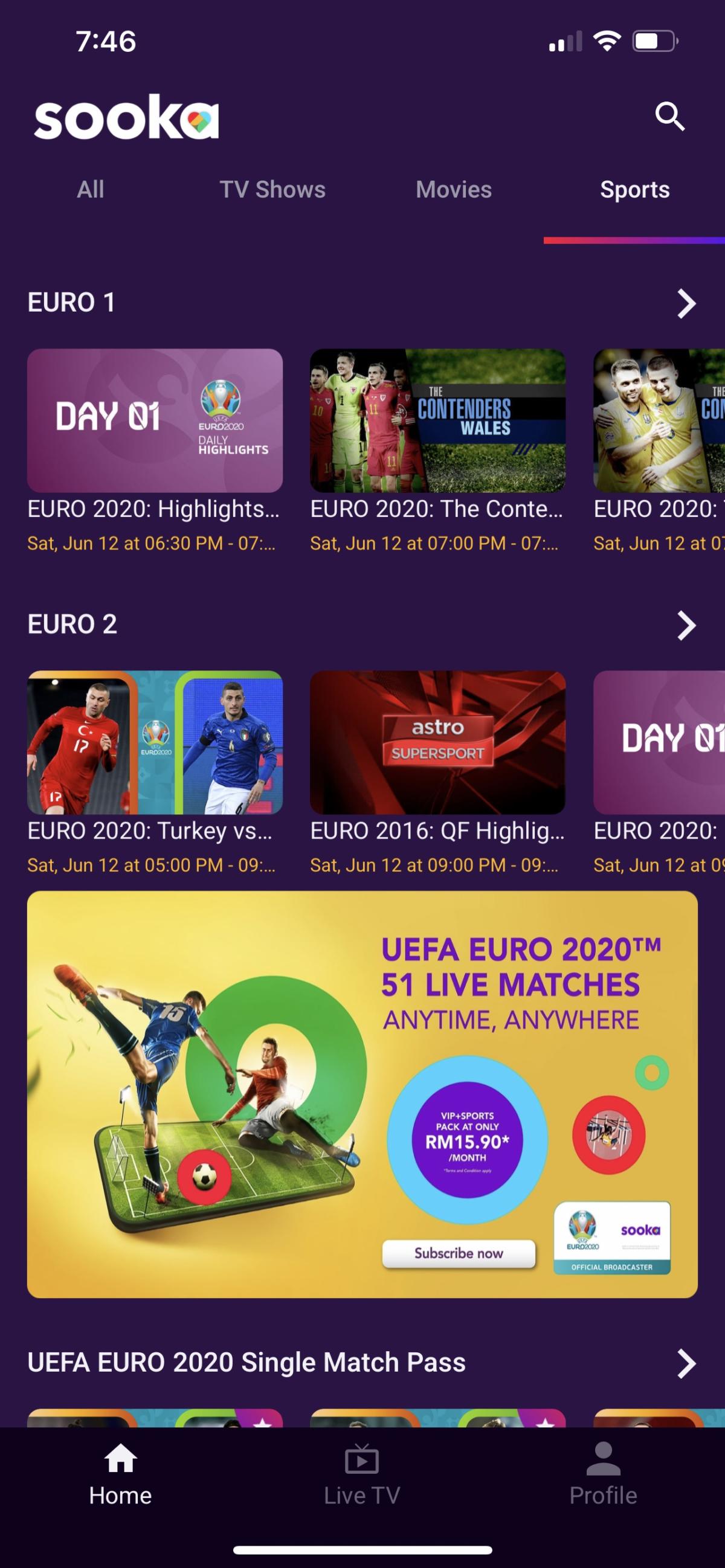 live stream euro 2020