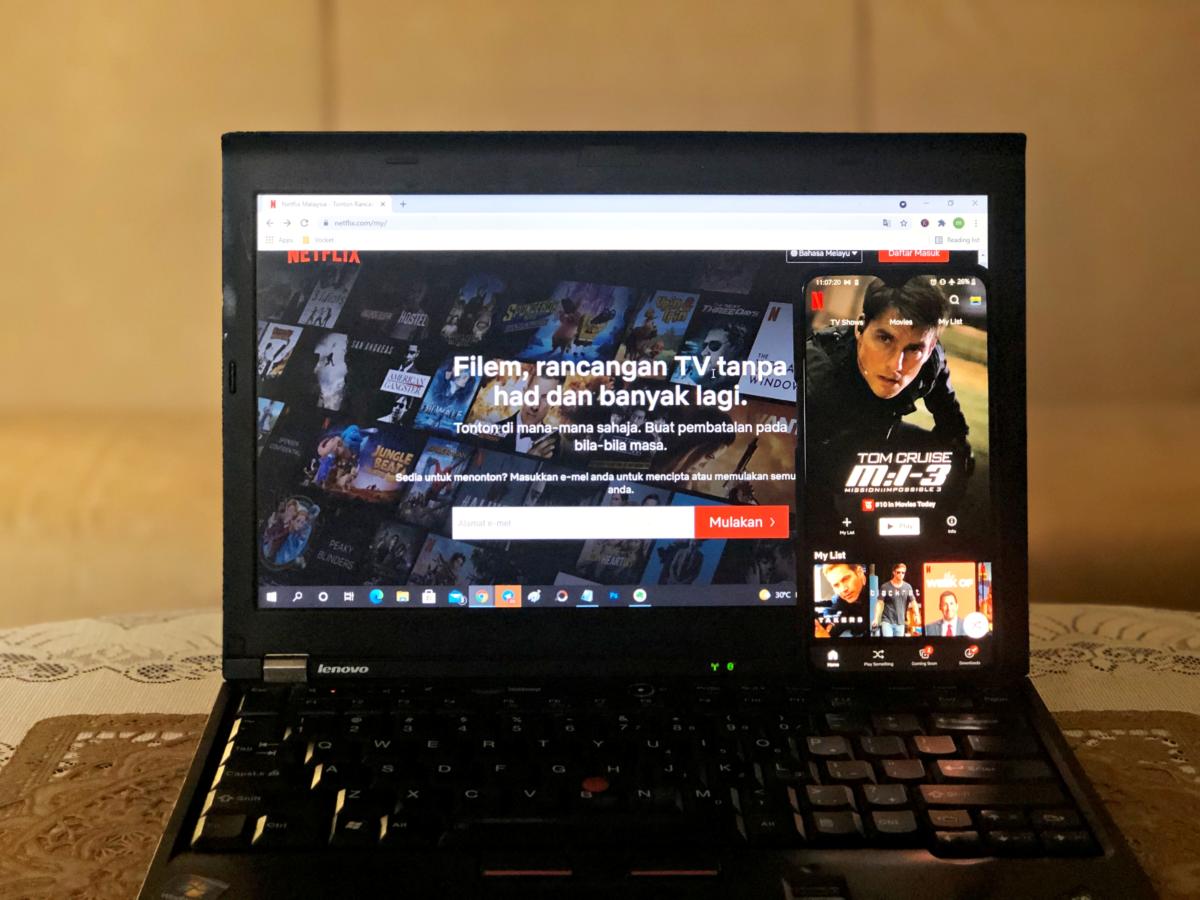 perbezaan platform streaming