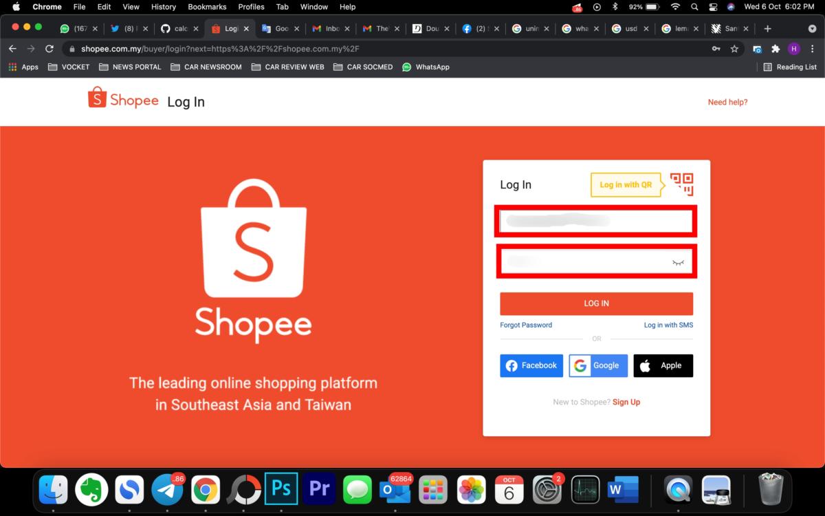 alat kira belanja shopee