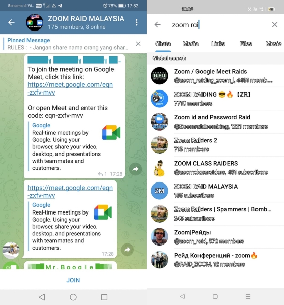 serangan zoom raid