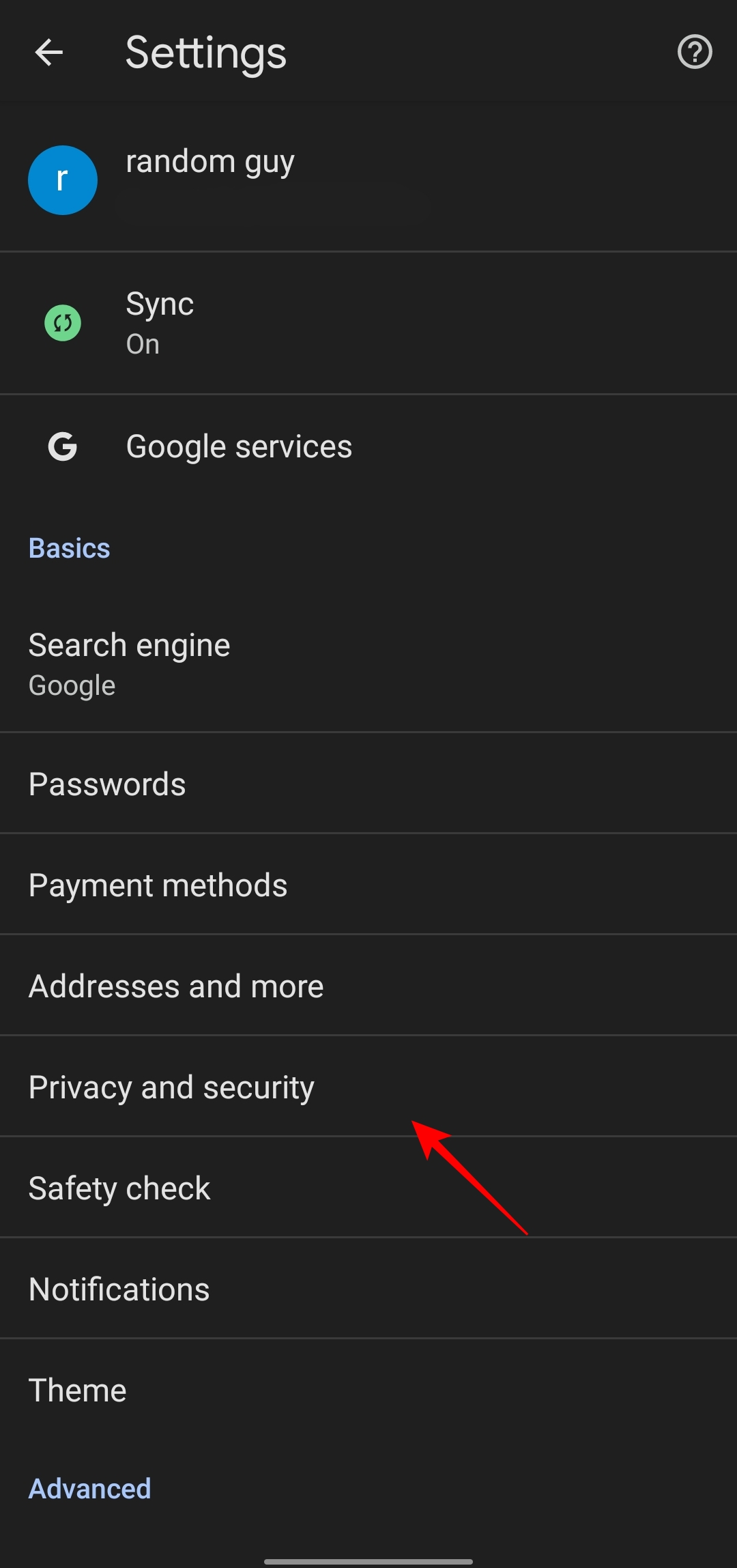 cara padam password di chrome