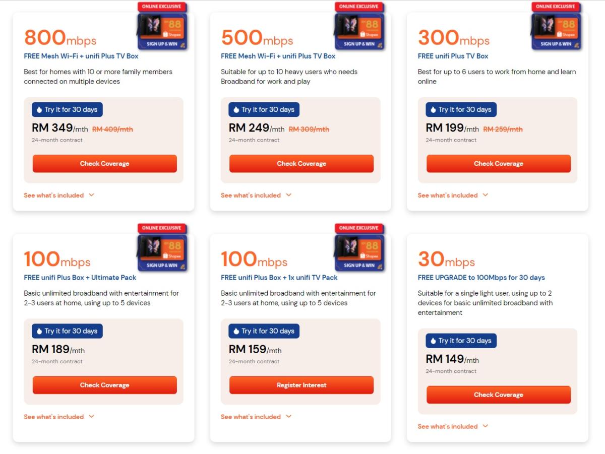 perbandingan harga internet fiber